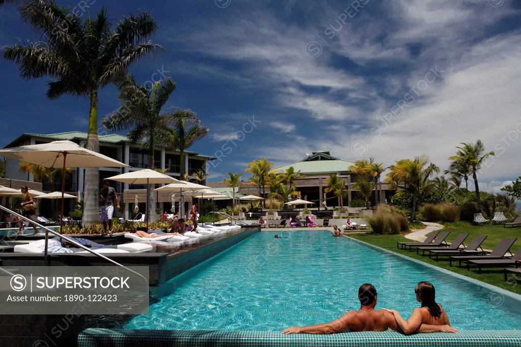 Luxury hotel and resort W, Vieques island, Puerto Rico, West Indies, Caribbean, Central America