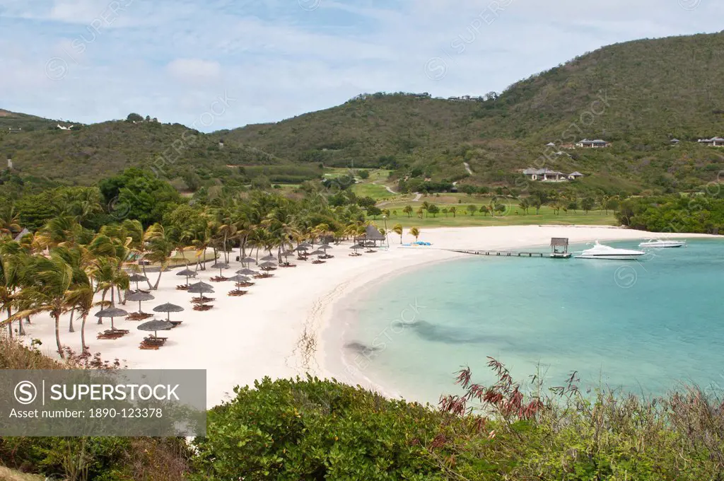 Canouan Resort at Carenage Bay, Canouan Island, St. Vincent and The Grenadines, Windward Islands, West Indies, Caribbean, Central America