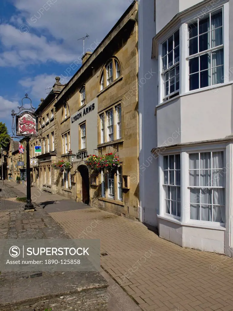 High Street, Chipping Campden, Gloucestershire, The Cotswolds, England, United Kingdom, Europe
