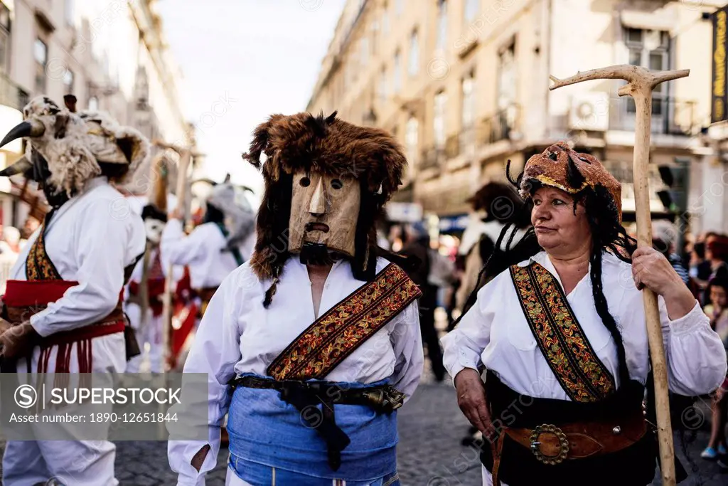 International Festival Iberian Mask, Lisbon, Portugal, Europe