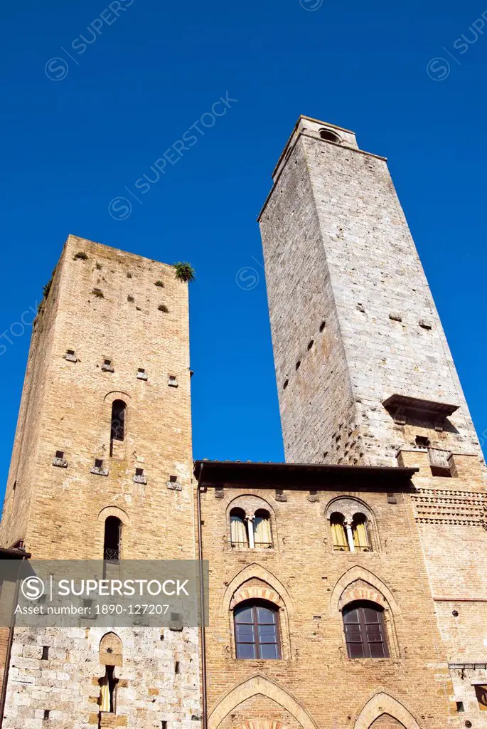 San Gimignano, UNESCO World Heritage Site, Tuscany, Italy, Europe