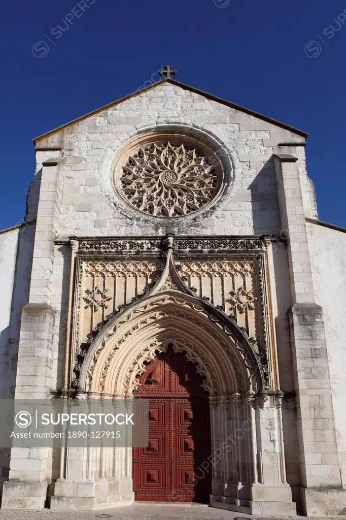 Nossa Senhora da Graca church, Mendicant Gothic style, resting place of Pedro Alvares Cabral, Santarem, Ribatejo, Portugal, Europe