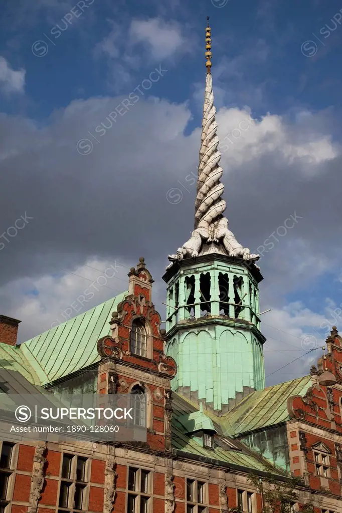 Old Stock Exchange, Copenhagen, Denmark, Scandinavia, Europe