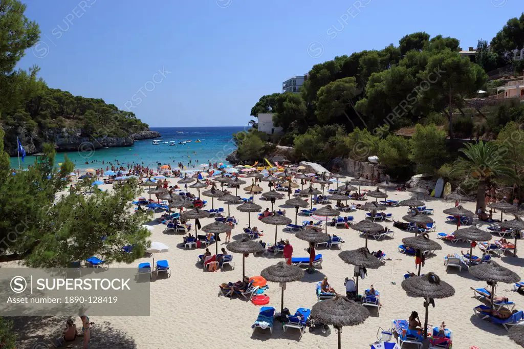 Cala Santanyi, Mallorca Majorca, Balearic Islands, Spain, Mediterranean, Europe