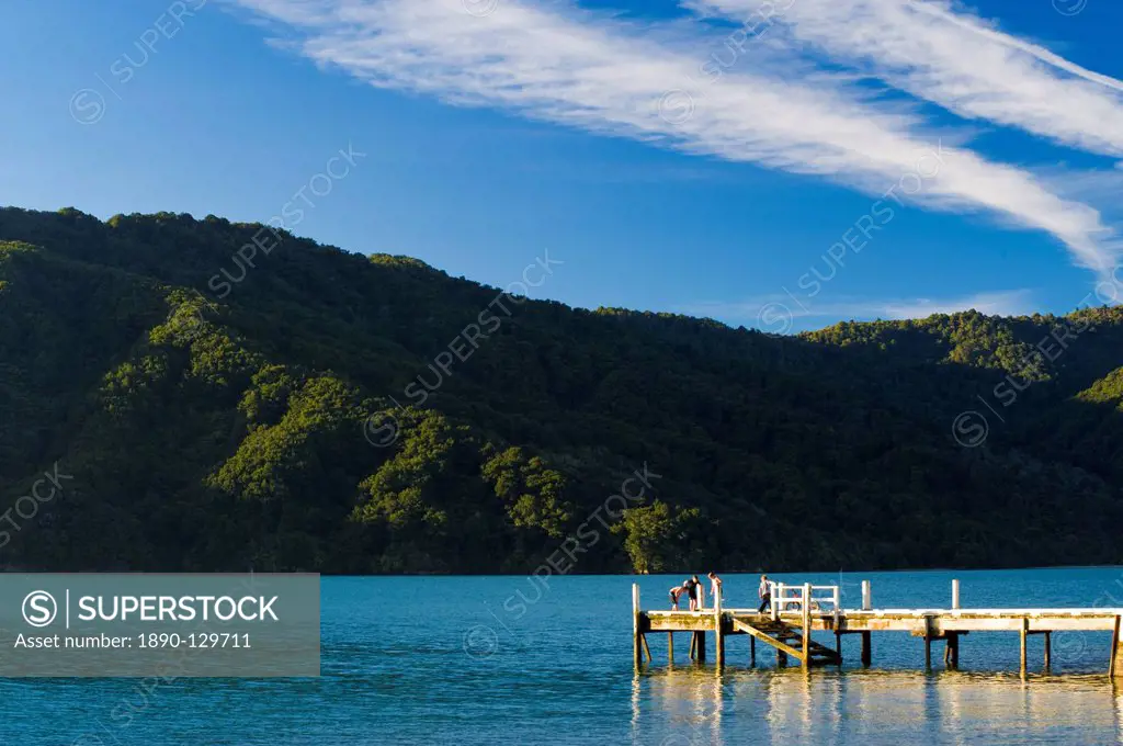 Queen Charlotte Sound, South Island, New Zealand, Pacific