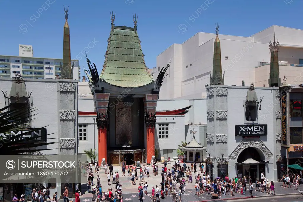 Grauman´s Chinese Theatre, Hollywood Boulevard, Hollywood, Los Angeles, California, United States of America, North America