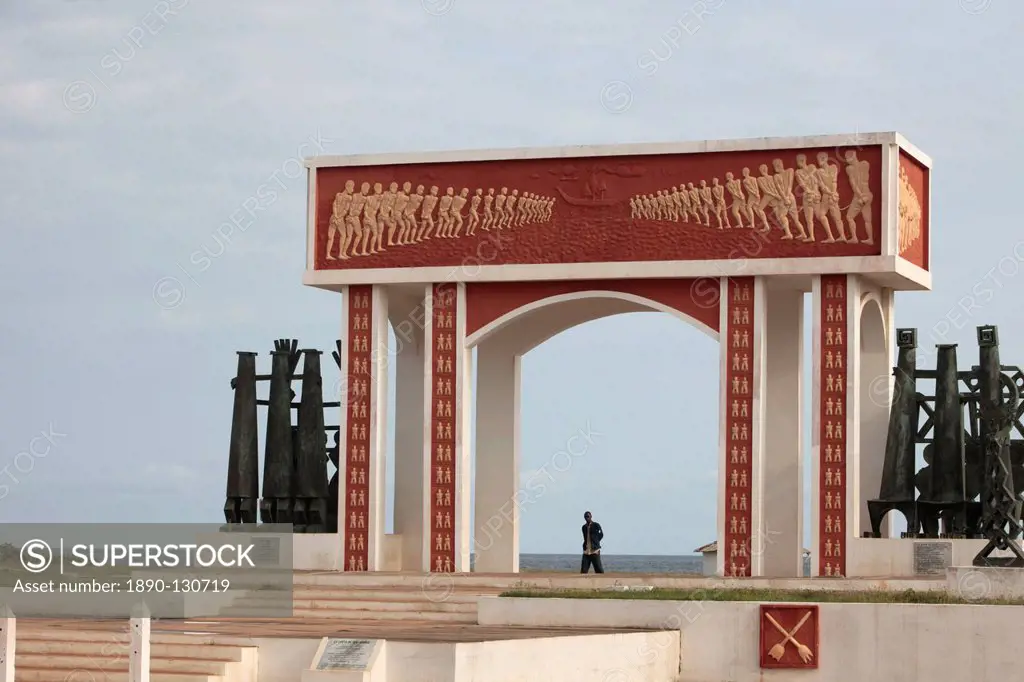 Point of No Return Monument on the Route des Esclaves, Ouidah, Benin, West Africa, Africa