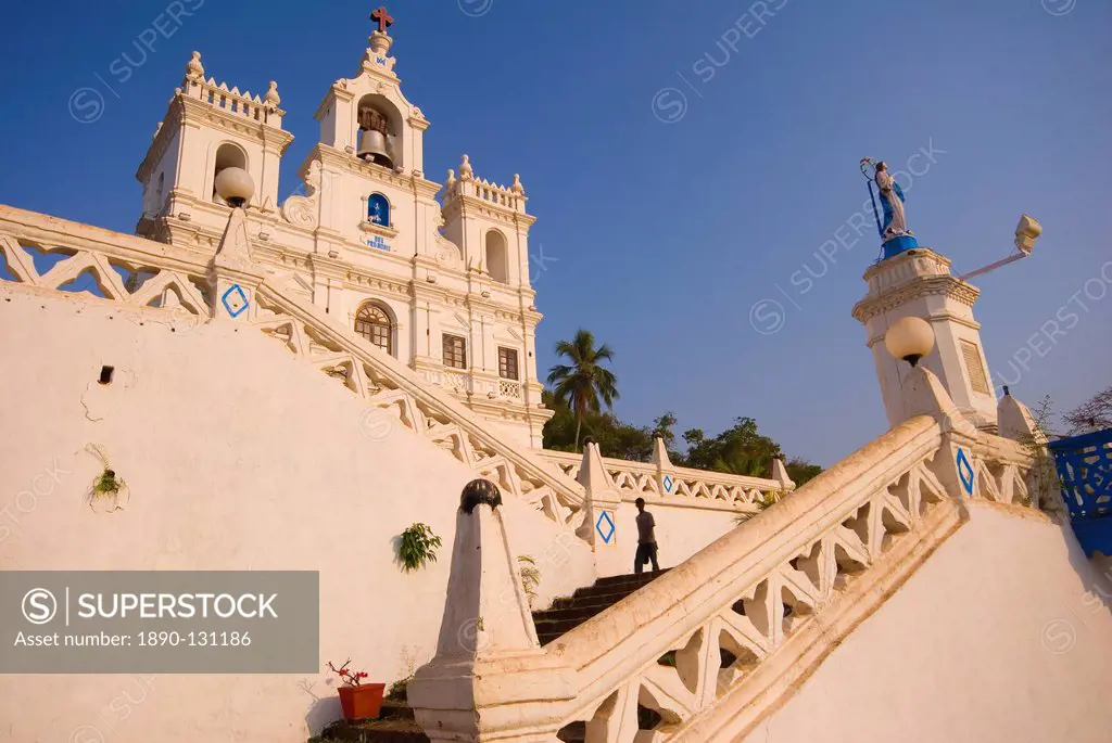 Church of Our Lady of the Immaculate Conception, UNESCO World Heritage Site, Panjim, Goa, India, Asia