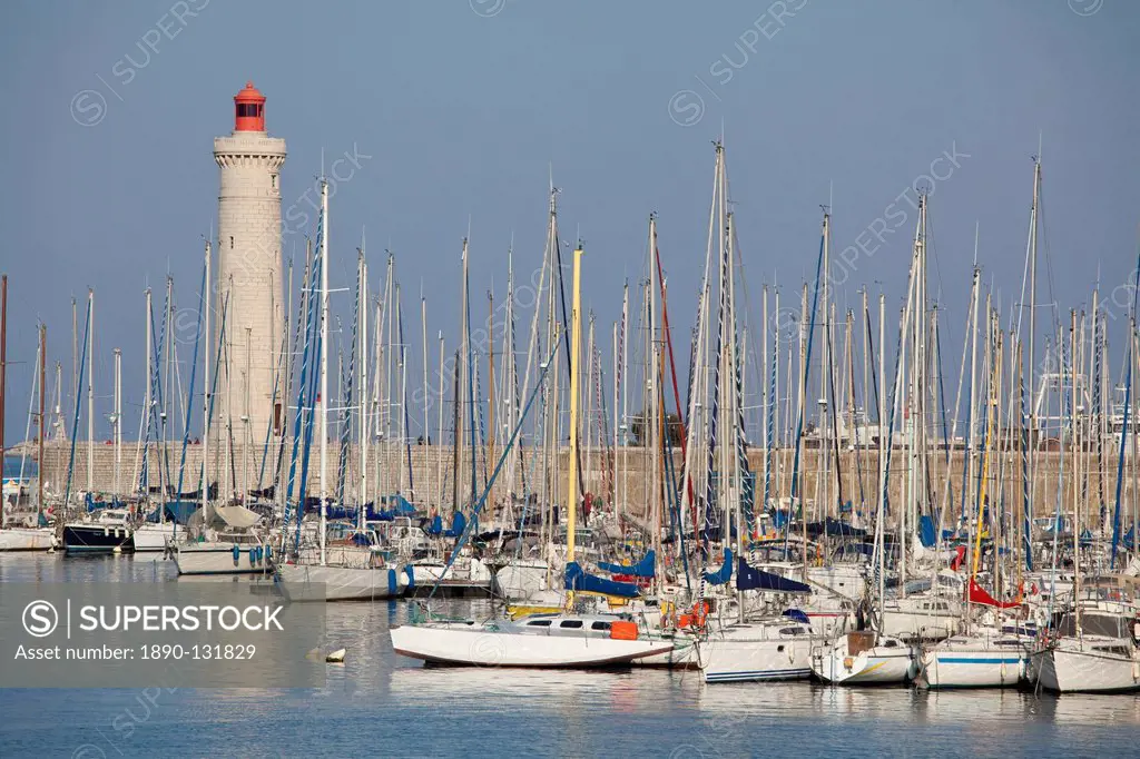 The marina in Setes, Languedoc_Roussillon, France, Europe