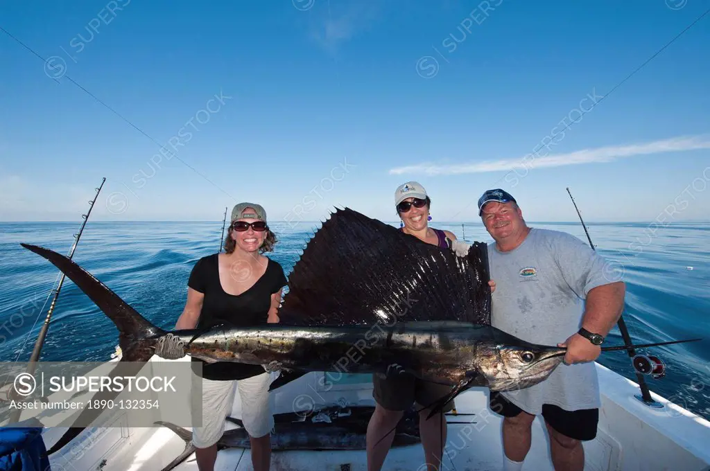 Deep_sea sports_fishing for sailfish, Puerto Vallarta, Jalisco, Mexico, North America