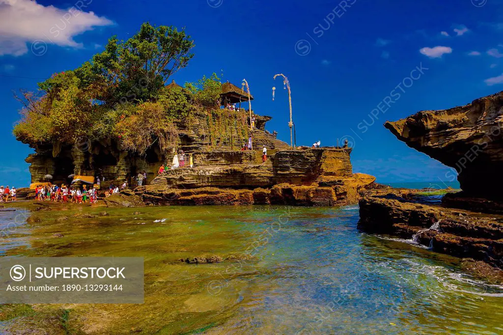Pura Tanah Lot, Sea Temple, Bali, Indonesia, Southeast Asia, Asia