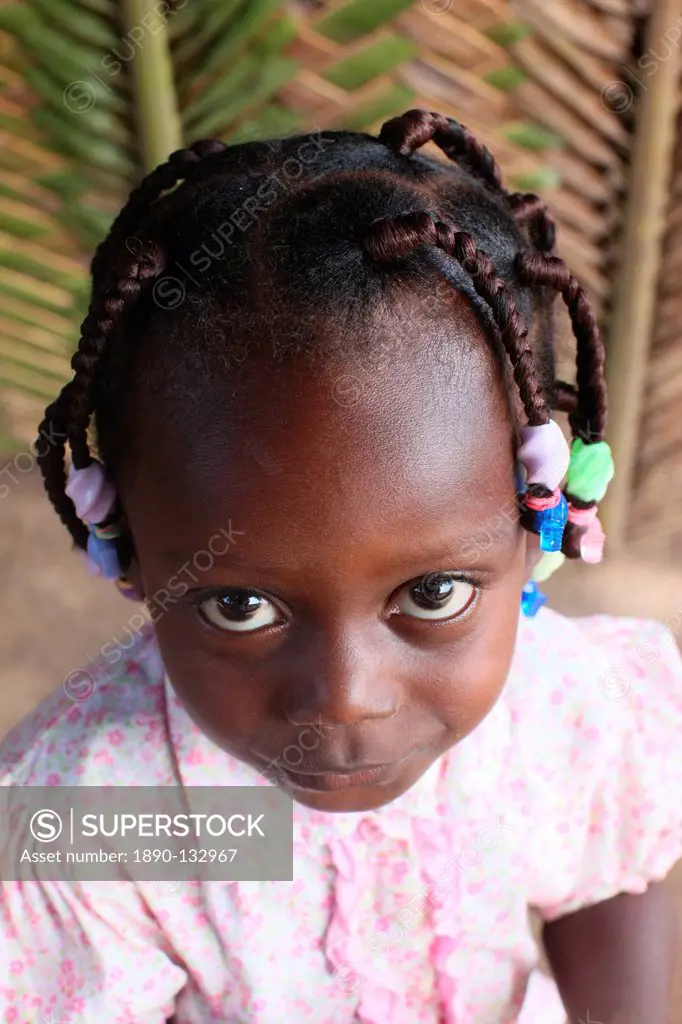 African girl, Lome, Togo, West Africa, Africa