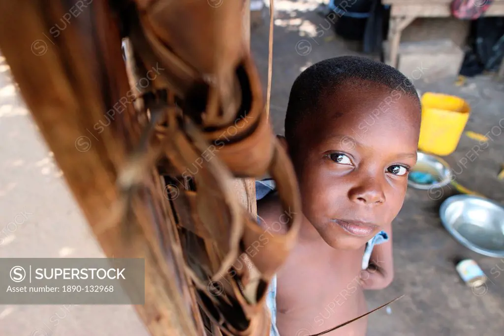 African boy, Lome, Togo, West Africa, Africa