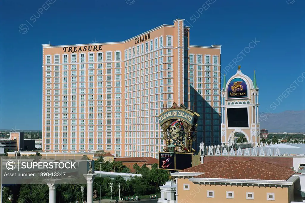 Treasure Island hotel and casino, Las Vegas, Nevada, United States of America, North America