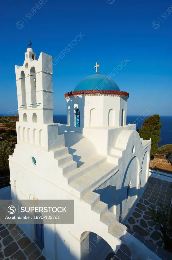 Panagia Poulati monastery, Sifnos, Cyclades Islands, Greek Islands, Greece, Europe