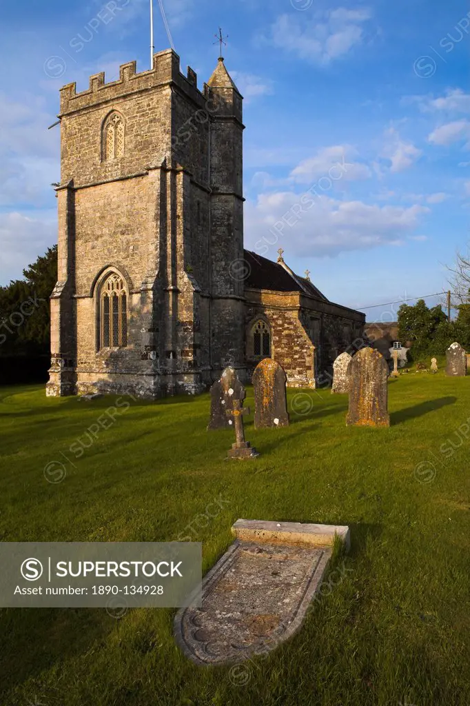 Church in the Dorset village of Wool, Dorset, England, United Kingdom, Europe