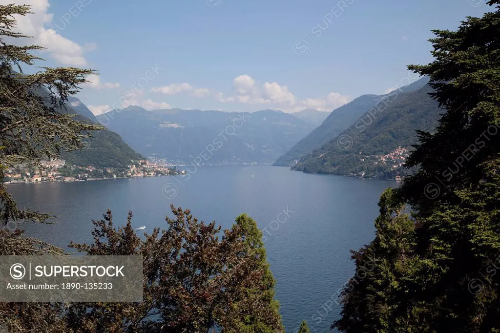 View of Lake Como, Lombardy, Italian Lakes, Italy, Europe