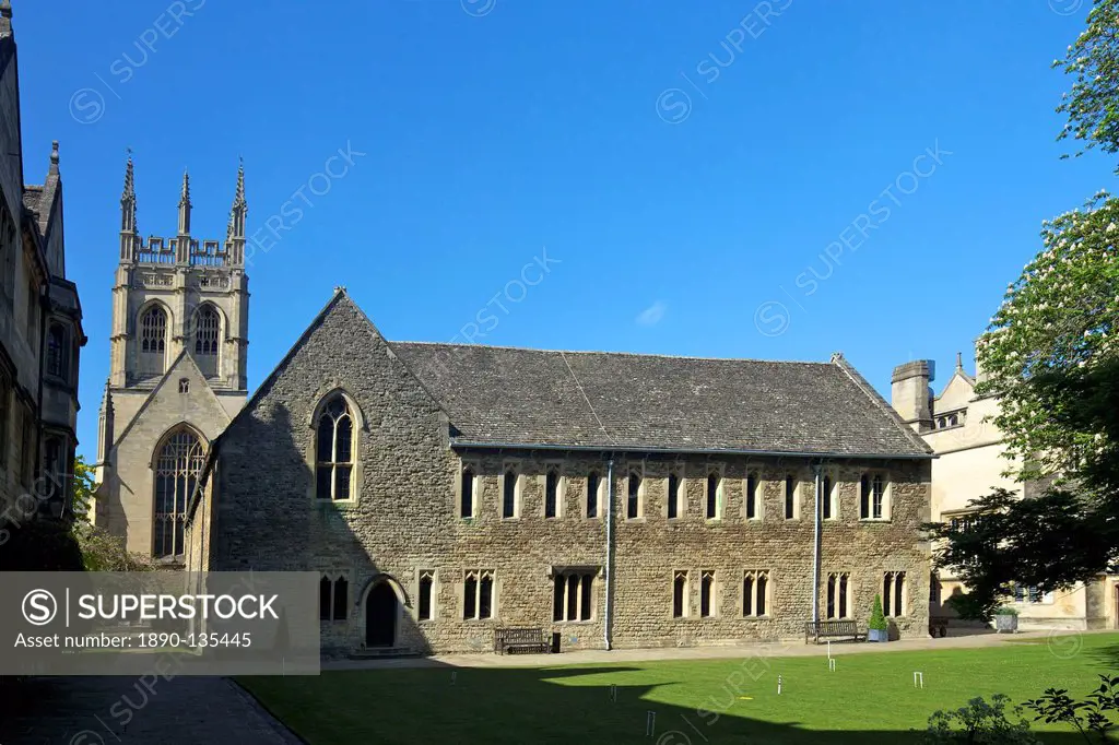 Merton College Chapel, Oxford University, Oxford, Oxfordshire, England, United Kingdom, Europe