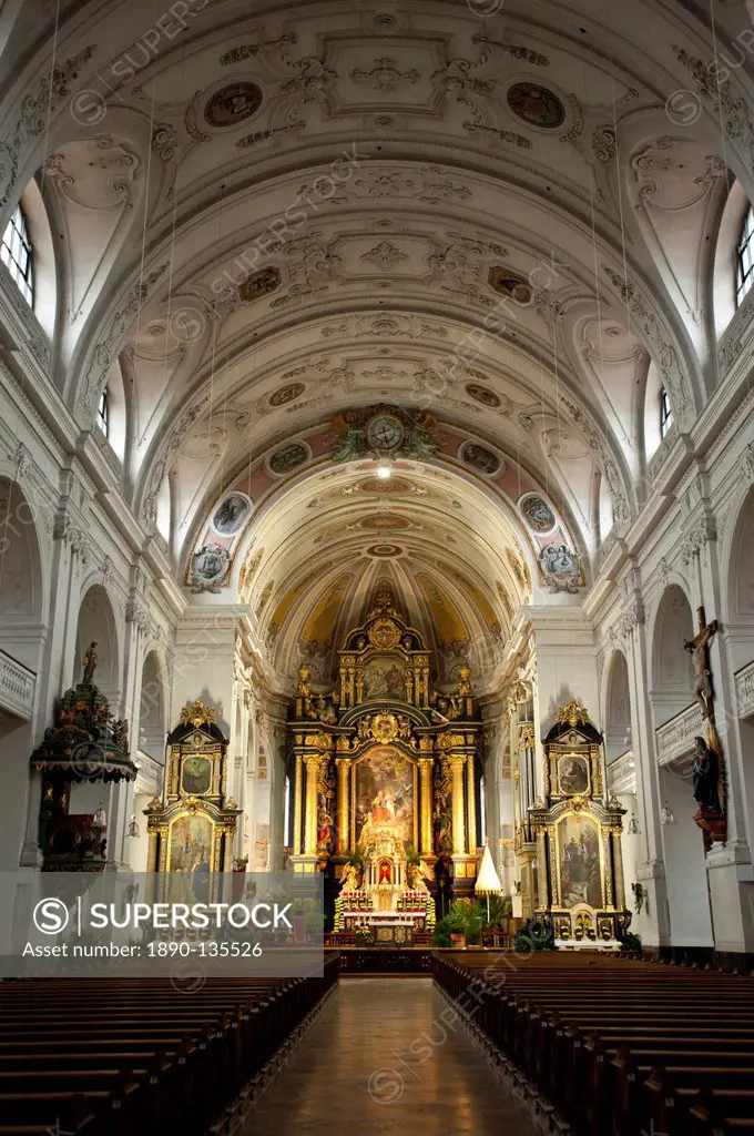 Basilica of St. Anne, Altoetting, Bavaria, Germany, Europe