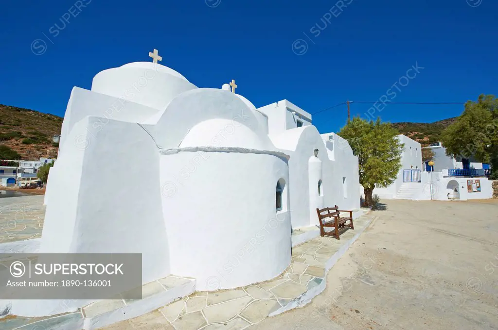 Monastery of Taxiarques, Vathi, Sifnos, Cyclades Islands, Greek Islands, Greece, Europe