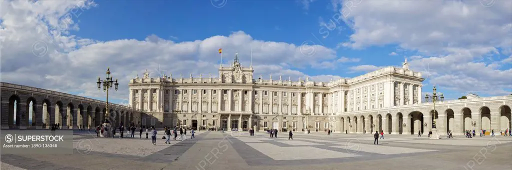 Royal Palace Palacio Real, Madrid, Spain, Europe