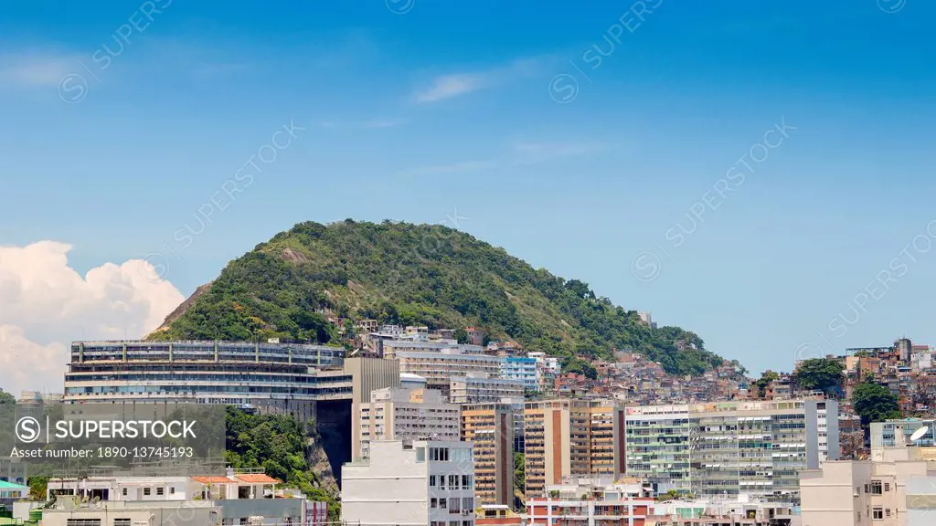 Cantagalo favela, Rio de Janeiro, Brazil, South America