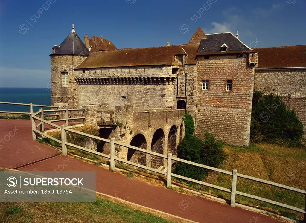 Chateau, Dieppe, Seine_Maritime, Haute Normandie, France, Europe