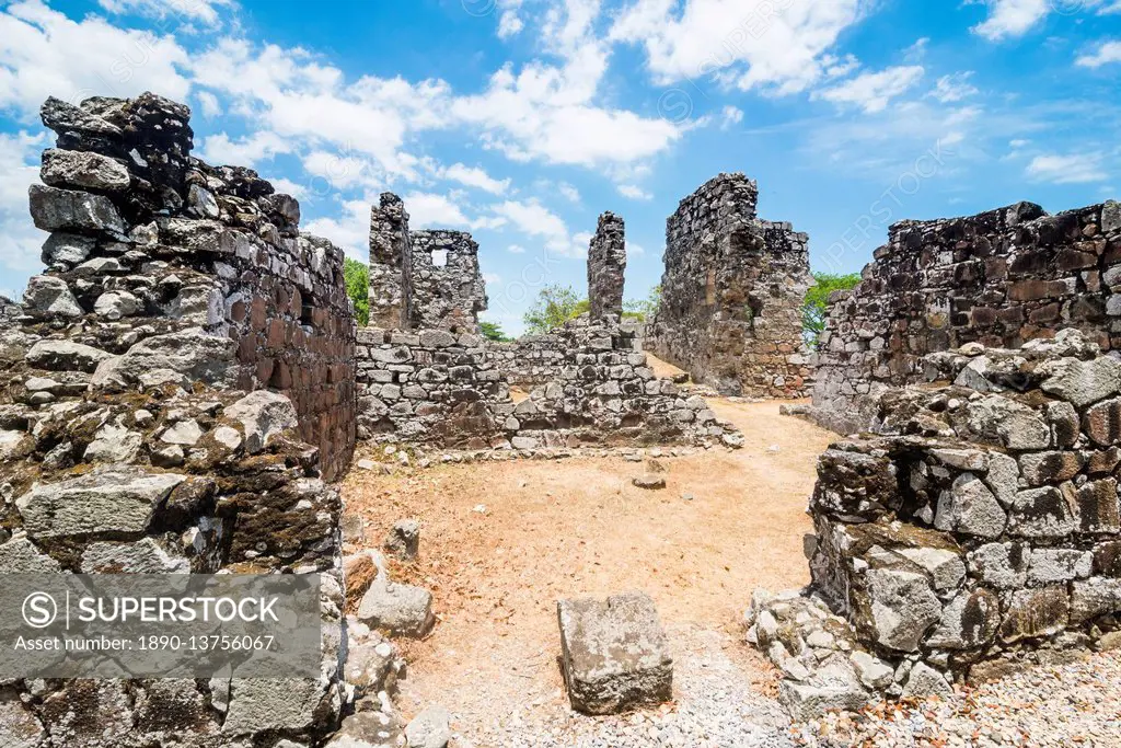 Panama Viejo, the remains of Old Panama, UNESCO World Heritage Site, Panama City, Panama, Central America
