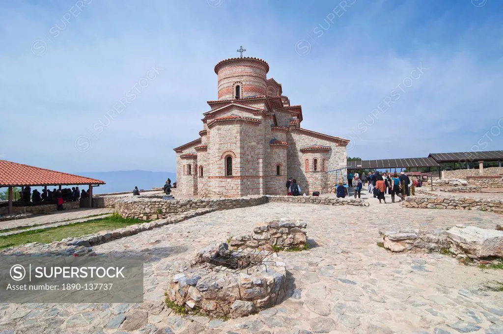 Orthodox Church, Ohrid by Lake Ohrid, UNESCO World Heritage Site, Macedonia, Europe