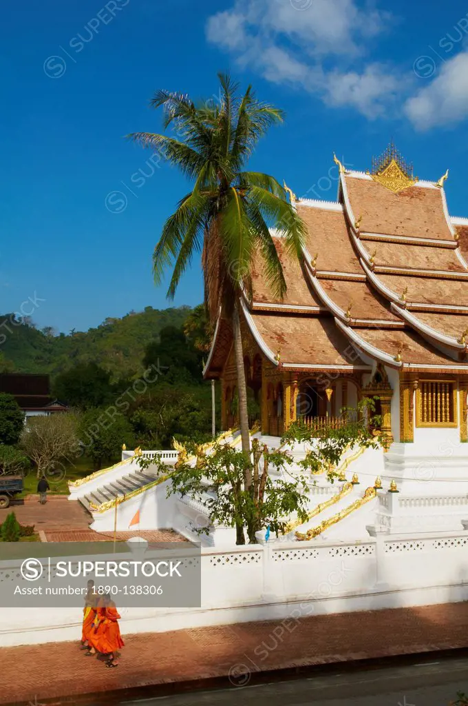 National Museum, Vat Ho Pha Bang, Luang Prabang, UNESCO World Heritage Site, Laos, Indochina, Southeast Asia, Asia