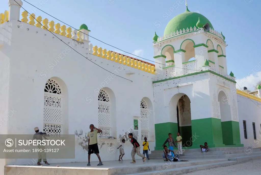 The Great Mosque, Old Town, UNESCO World Heritage Site, Lamu Island, Kenya, East Africa, Africa