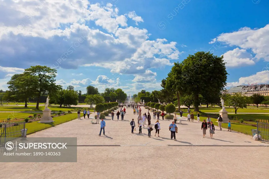 Jardin des Tuileries, Paris, France, Europe
