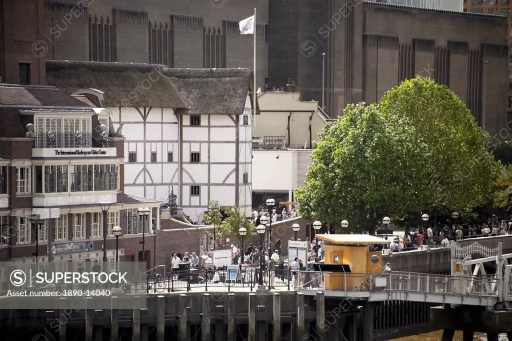 The Globe Theatre, Bankside, London, England, United Kingdom, Europe