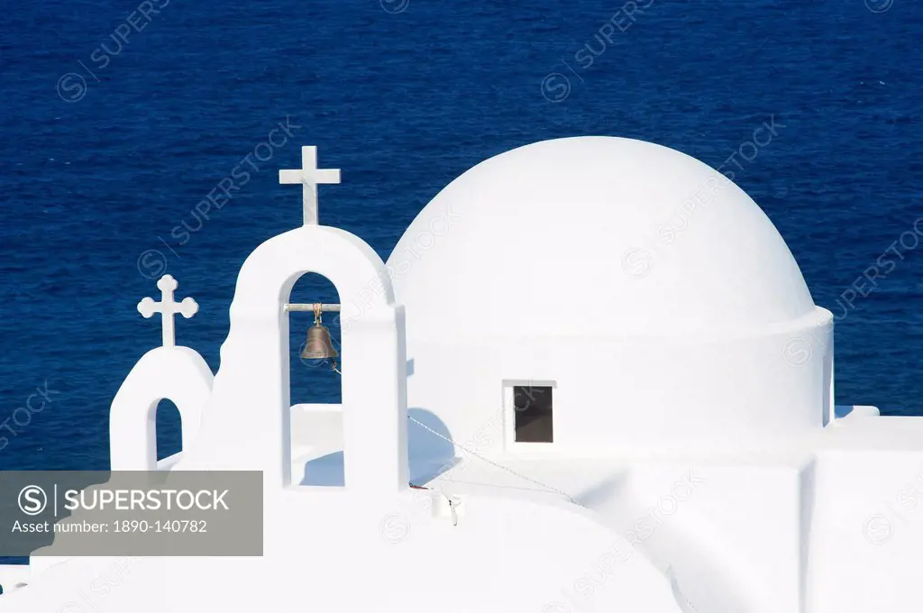 Agios Sostis chapel, Panormos bay, Mykonos island, Cyclades, Greek Islands, Greece, Europe