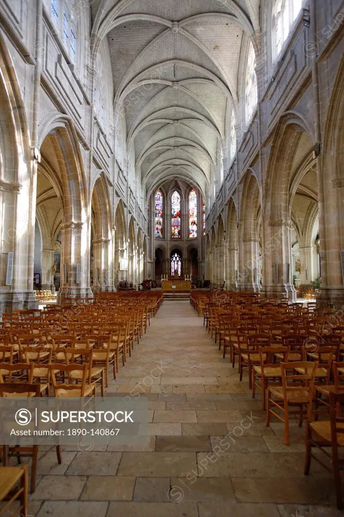 Saint_Louis cathedral, Blois, Loir_et_Cher, France, Europe