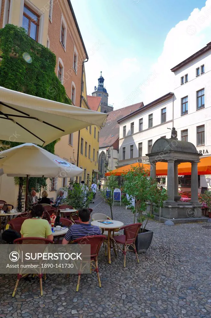 UNESCO World Heritage Site, Luther´s town of Wittenberg Lutherstadt Wittenberg, Saxony_Anhalt, Germany, Europe