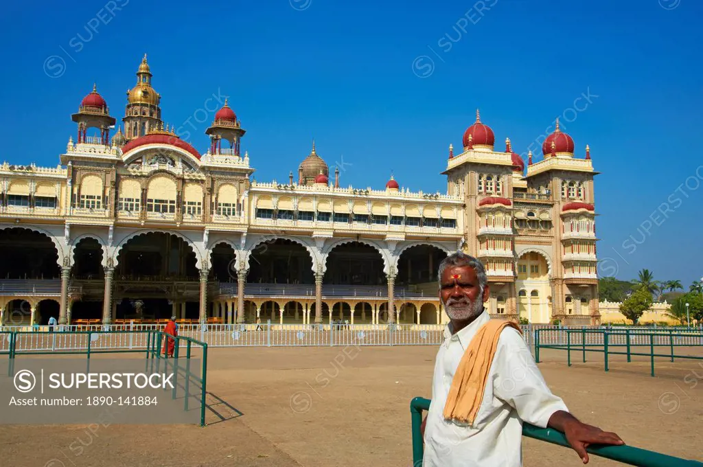 Maharaja´s Palace, Mysore, Karnataka, India, Asia