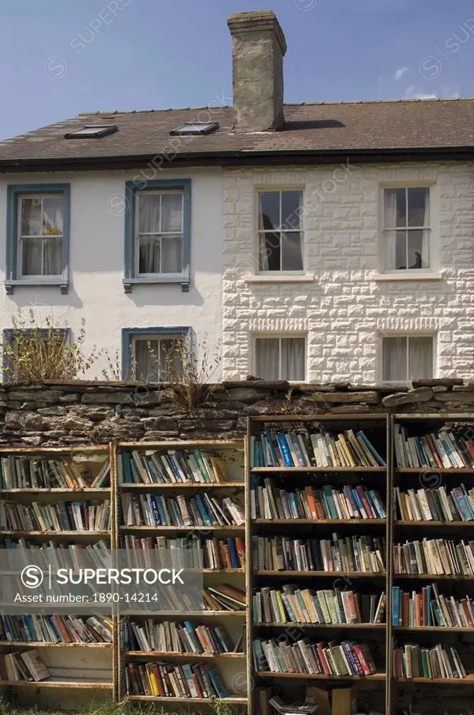 Bookstalls, Hay on Wye, Powys, mid_Wales, Wales, United Kingdom, Europe