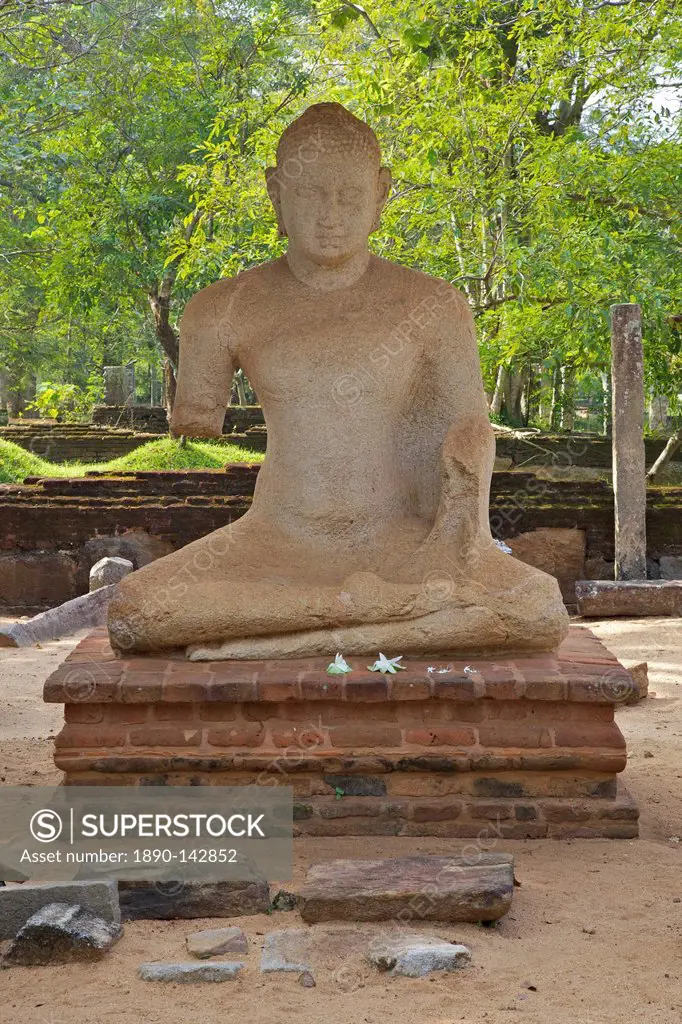 Bodhi Tree Shrine, 6th_8th century, Anuradhapura, UNESCO World Heritage Site, Sri Lanka, Asia