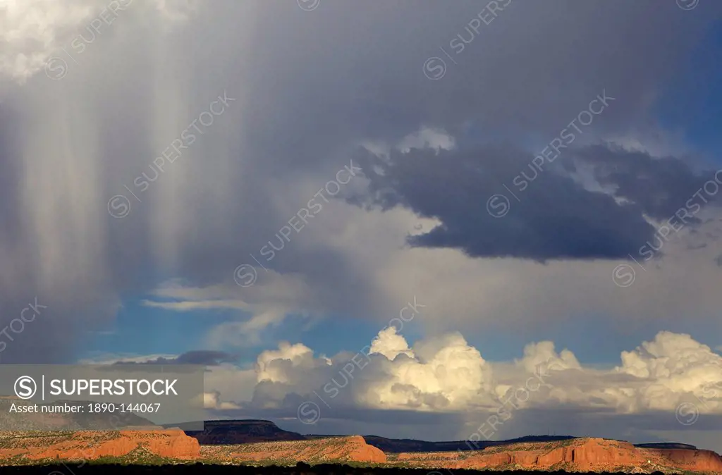 Storm clouds, New Mexico, United States of America, North America