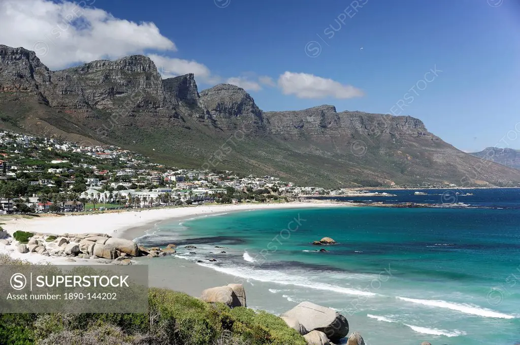 The Twelve Apostles, Camps Bay, Cape Town, Cape Province, South Africa, Africa