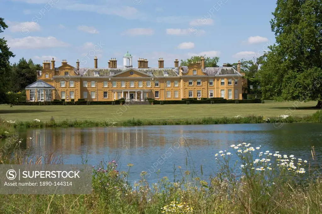 Stratfield Saye, the home of the Duke of Wellington and still the family home, Reading, Berkshire, England, United Kingdom, Europe