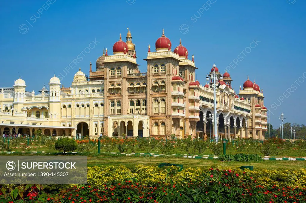 Maharaja´s Palace, Mysore, Karnataka, India, Asia