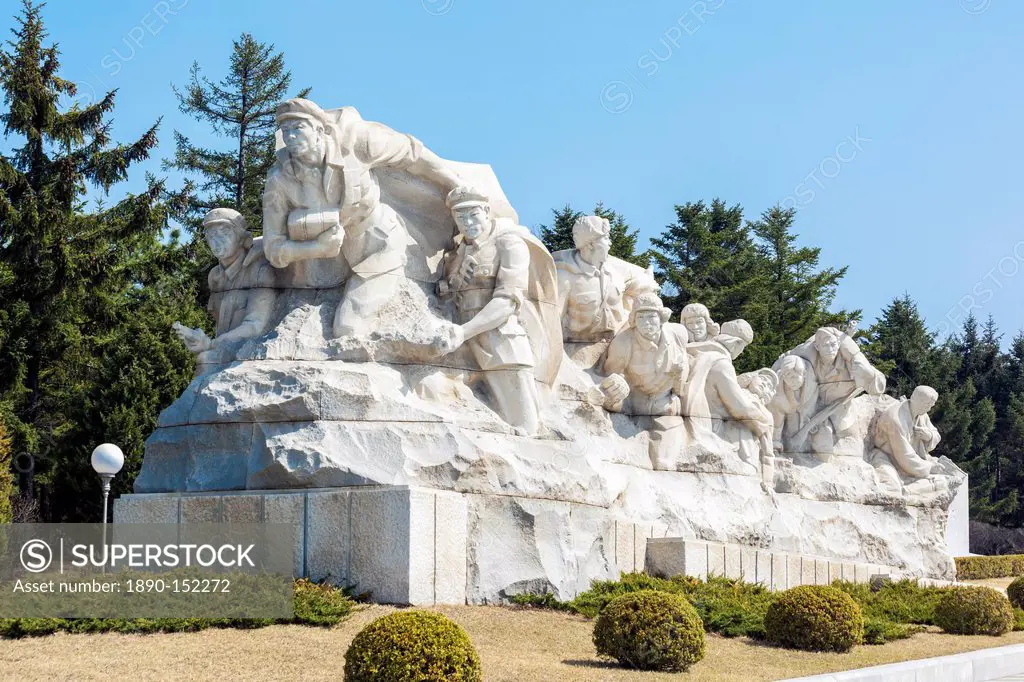 Revolutionary Martyrs´ Cemetery, Democratic People´s Republic of Korea DPRK, Pyongyang, North Korea, Asia