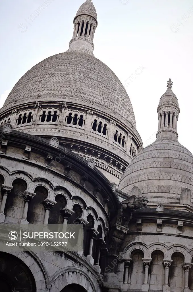 The Basilique du Sacre_Coeur, Paris, France, Europe