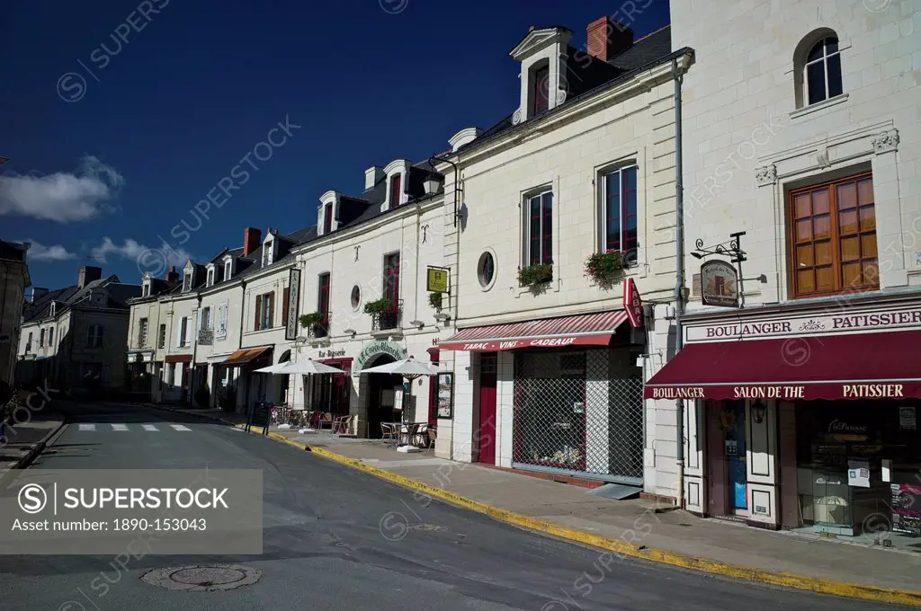 Fontevraud L´Abbaye village, Maine_et_Loire, Touraine, Loire Valley, France, Europe