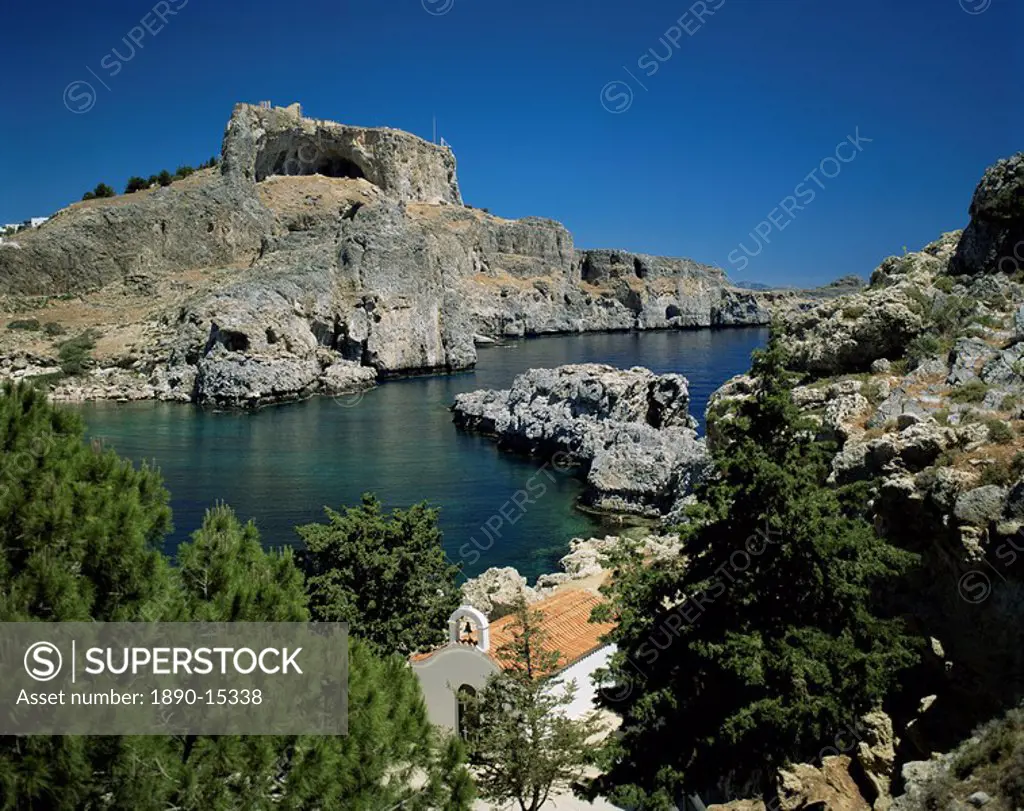 Lindos, island of Rhodes, Dodecanese, Greek Islands, Greece, Europe