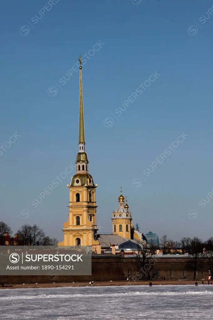 St. Peter and St. Paul Cathedral, St. Petersburg, Russia, Europe