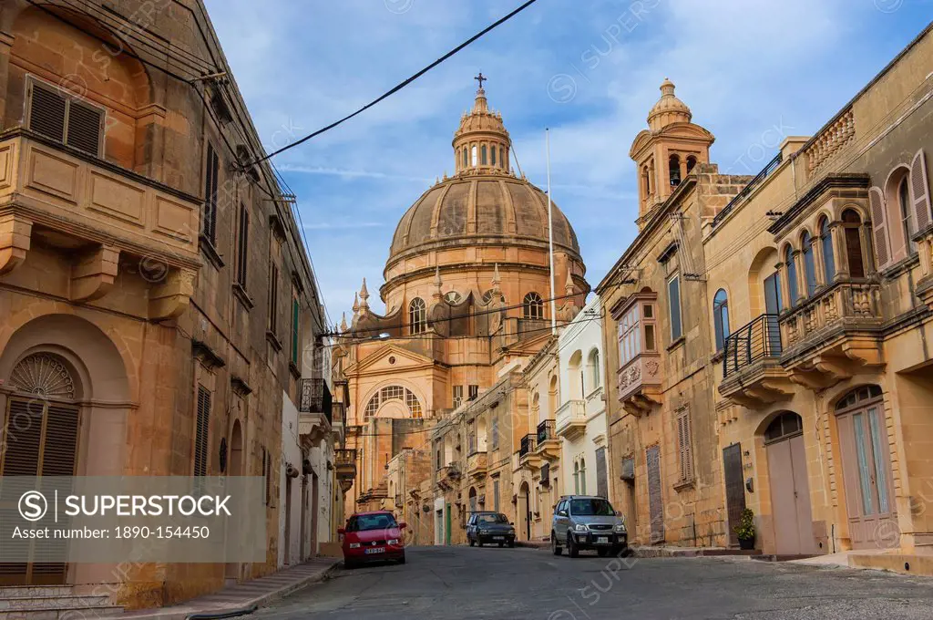 San Gwann St. John the Baptist Basilica, Gozo, Malta, Europe