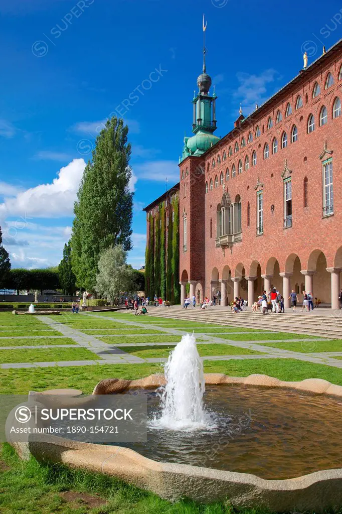 City Hall, Kungsholmen, Stockholm, Sweden, Scandinavia, Europe